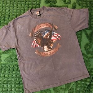 Harley-Davidson Gray Eagle Flag Tee